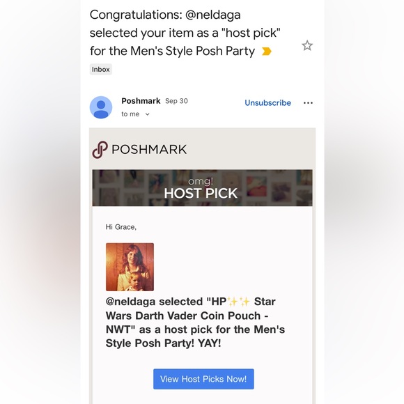 HPx2✨✨ Star Wars Darth Vader Coin Pouch - NWT - Picture 11 of 11